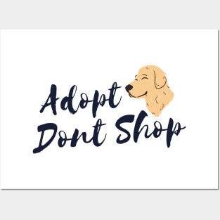 Adopt Don't Shop Posters and Art